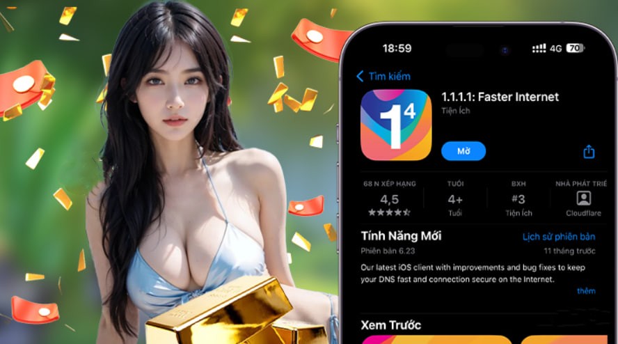 Hình ảnh quảng cáo của aw8 hiển thị nền tảng và các lợi ích